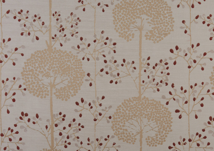 Moonseed, Cranberry - Fabric Only - Image 3